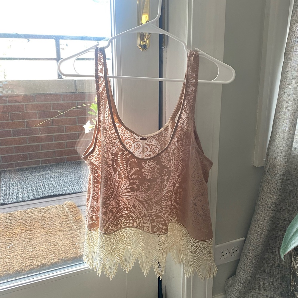 Beautiful Free People Lace Top
